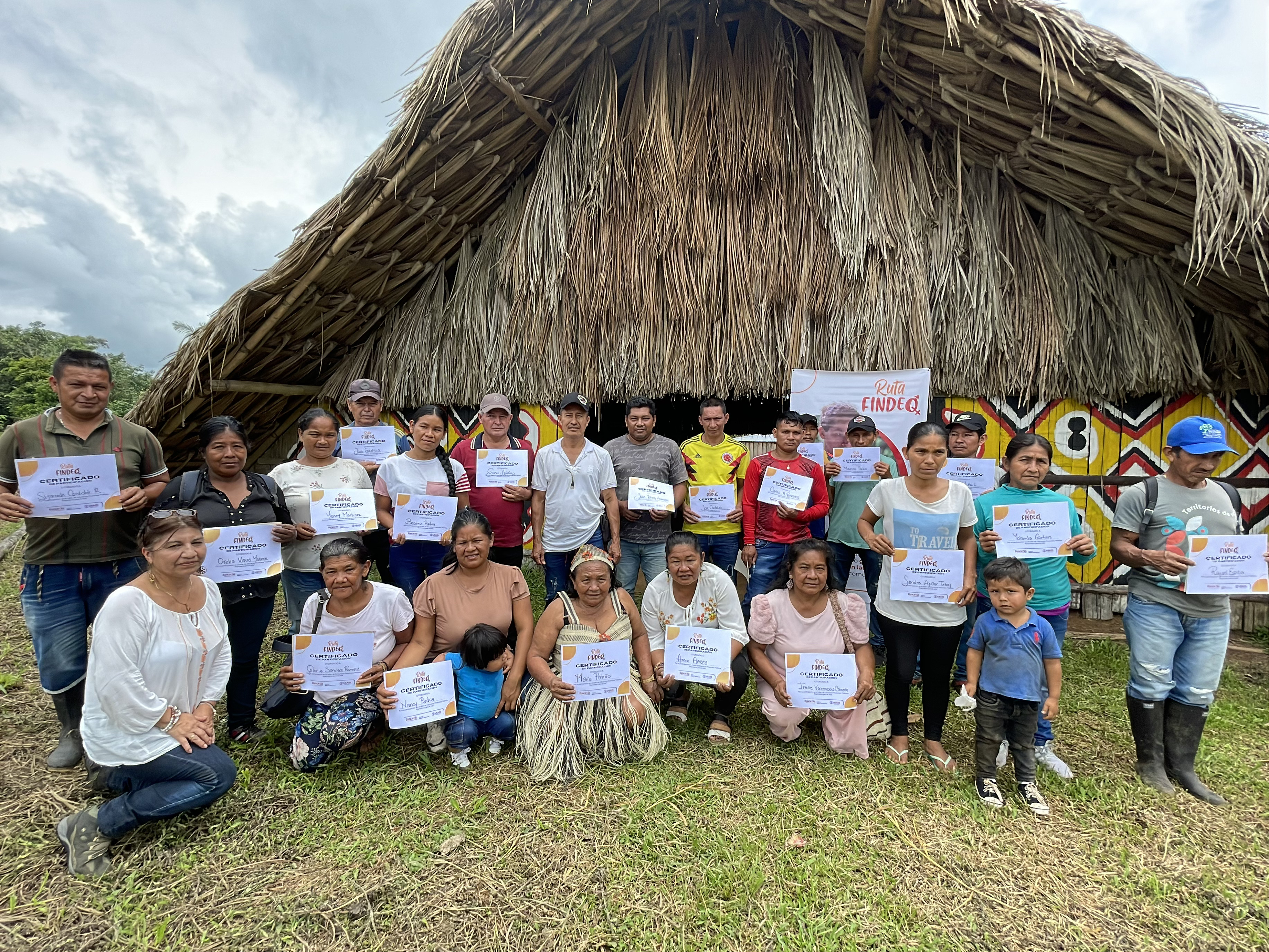 Taller de educación financierta en el Resguardo Yunguillo (Putumayo)