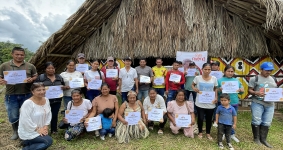 Taller de educación financierta en el Resguardo Yunguillo (Putumayo)
